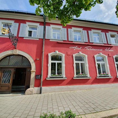 Hotel & Restaurant Krone Rehau Exterior foto